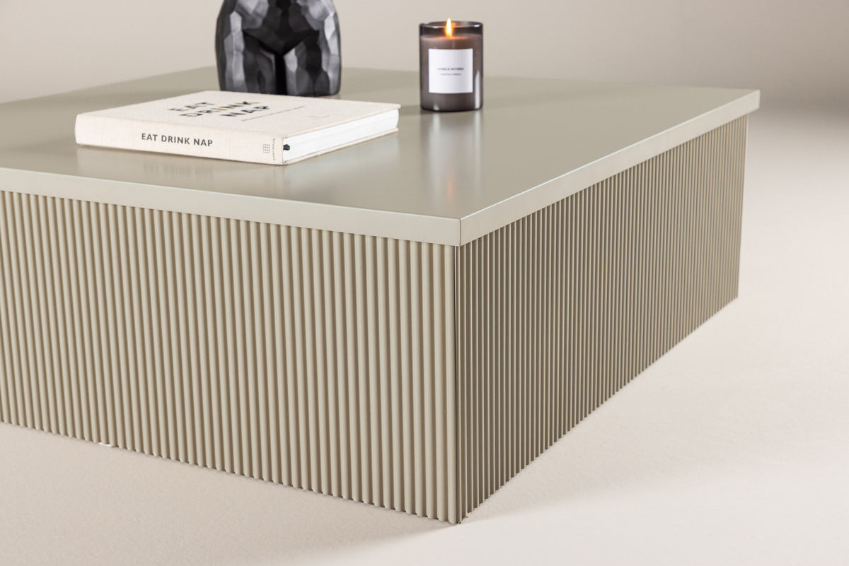 Lenox Sofatisch in Beige präsentiert im Onlineshop von KAQTU Design AG. Beistelltisch ist von Venture Home