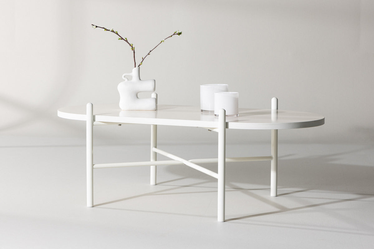 Pueblo Sofatisch in Beige präsentiert im Onlineshop von KAQTU Design AG. Beistelltisch ist von Venture Home