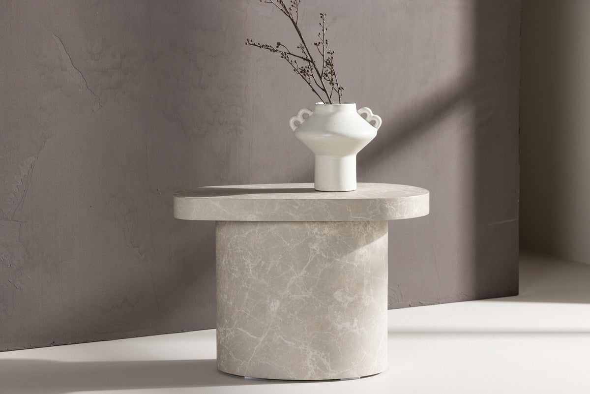 Båstad Beistelltisch in Hellgrau präsentiert im Onlineshop von KAQTU Design AG. Beistelltisch ist von Venture Home