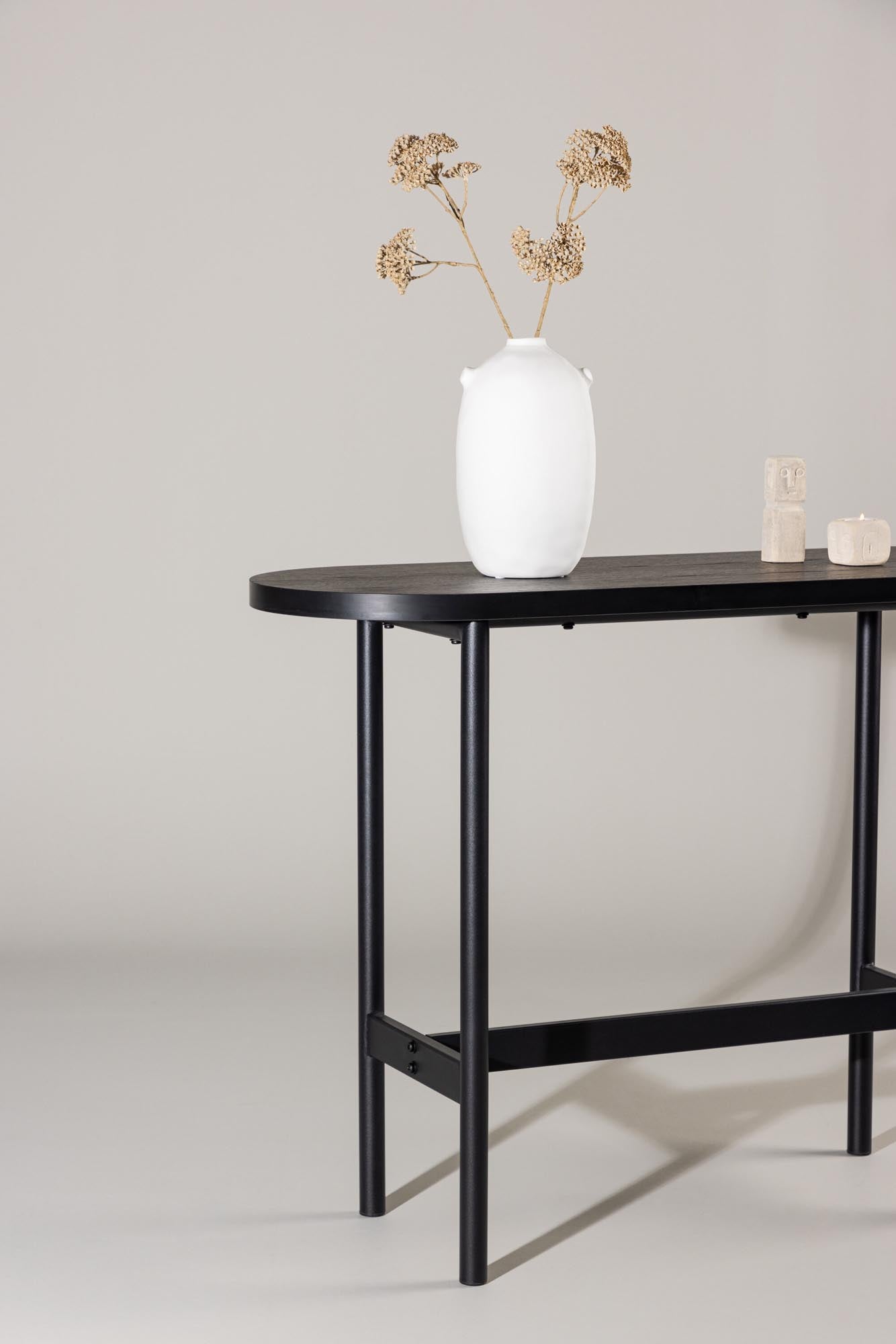 Skate Beistelltisch von Venture Home: Stilvoller Blickfang in Schwarz.