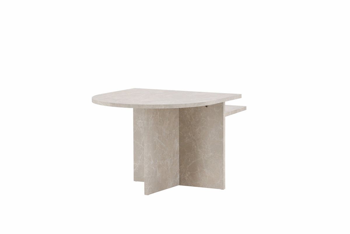 Sala Sofatisch in Beige präsentiert im Onlineshop von KAQTU Design AG. Beistelltisch ist von Venture Home