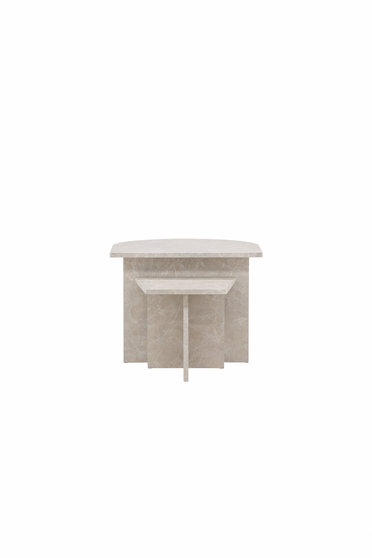 Sala Sofatisch in Beige präsentiert im Onlineshop von KAQTU Design AG. Beistelltisch ist von Venture Home