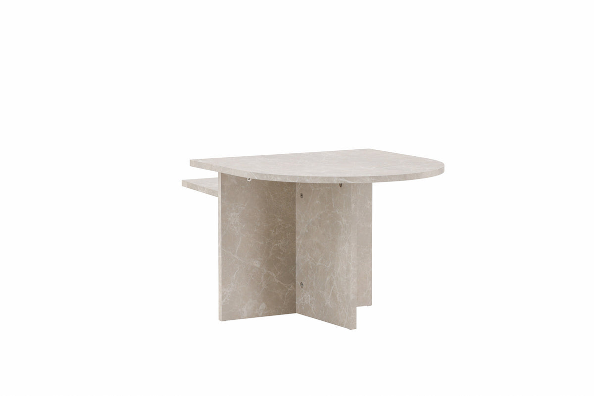 Sala Sofatisch in Beige präsentiert im Onlineshop von KAQTU Design AG. Beistelltisch ist von Venture Home