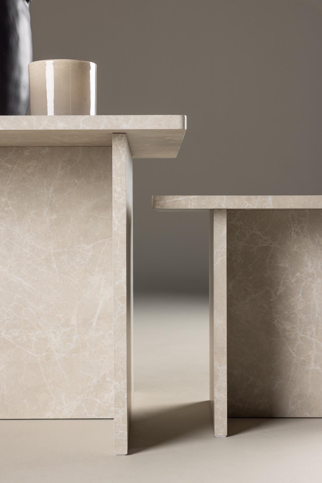 Sala Sofatisch in Beige präsentiert im Onlineshop von KAQTU Design AG. Beistelltisch ist von Venture Home