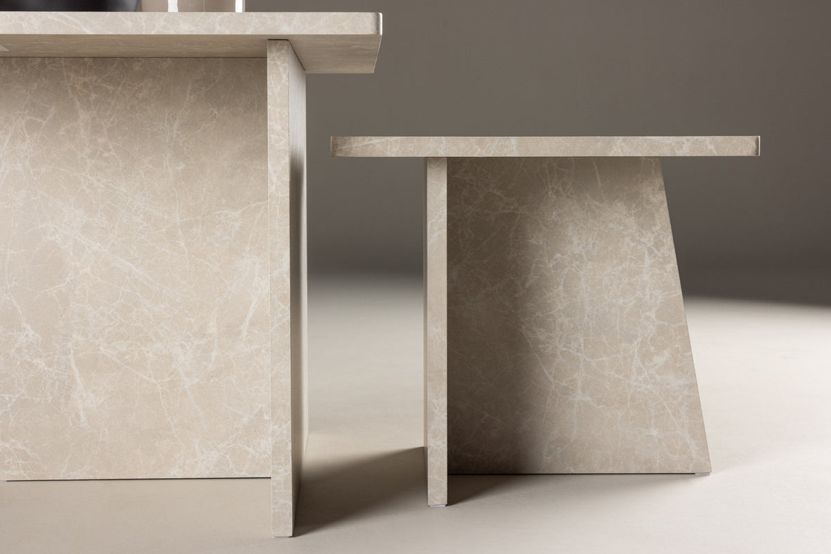 Sala Sofatisch in Beige präsentiert im Onlineshop von KAQTU Design AG. Beistelltisch ist von Venture Home