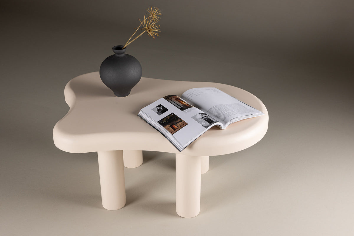 Strömstad Sofatisch in Weiss präsentiert im Onlineshop von KAQTU Design AG. Beistelltisch ist von Venture Home