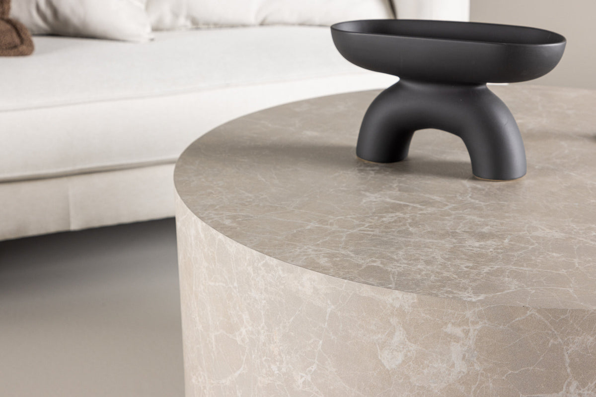 York Sofatisch in Beige präsentiert im Onlineshop von KAQTU Design AG. Beistelltisch ist von Venture Home