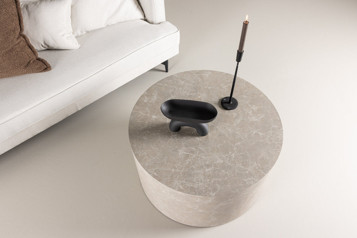 York Sofatisch in Beige präsentiert im Onlineshop von KAQTU Design AG. Beistelltisch ist von Venture Home