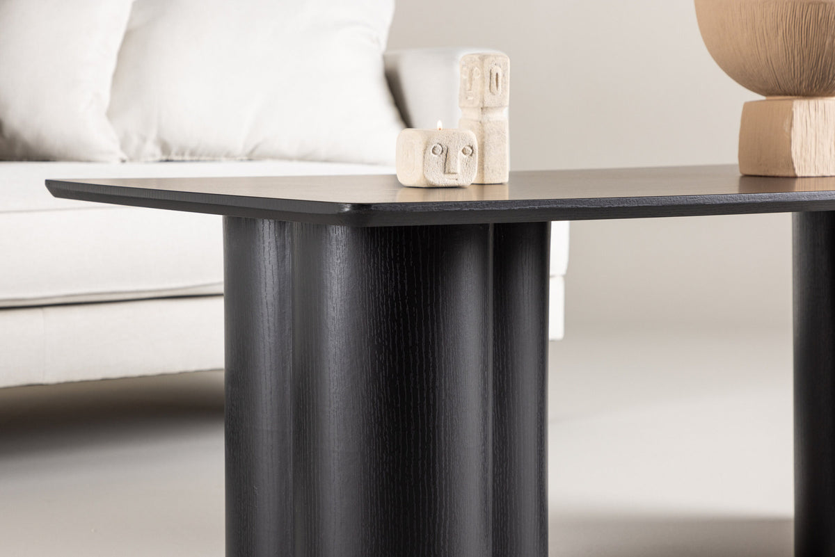 Olivia Sofatisch in Schwarz präsentiert im Onlineshop von KAQTU Design AG. Beistelltisch ist von Venture Home