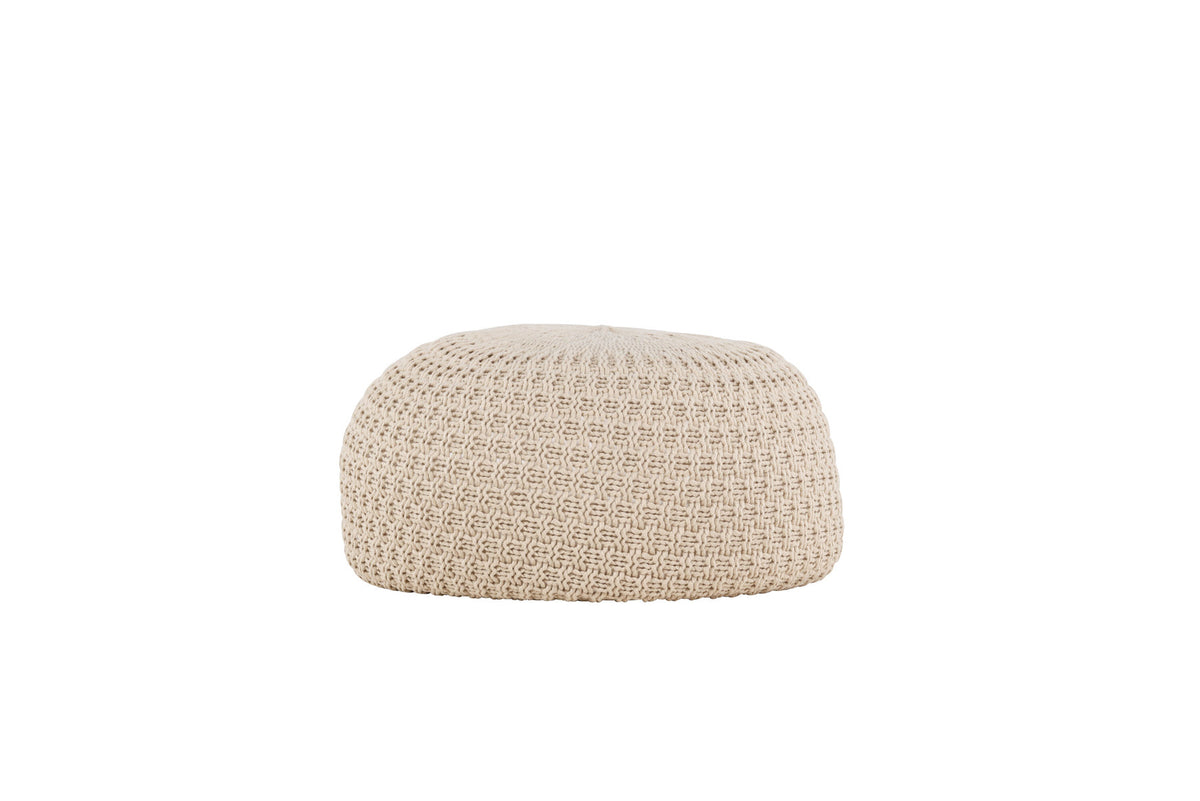 Sam Pouf in Beige präsentiert im Onlineshop von KAQTU Design AG. Pouf ist von Venture Home