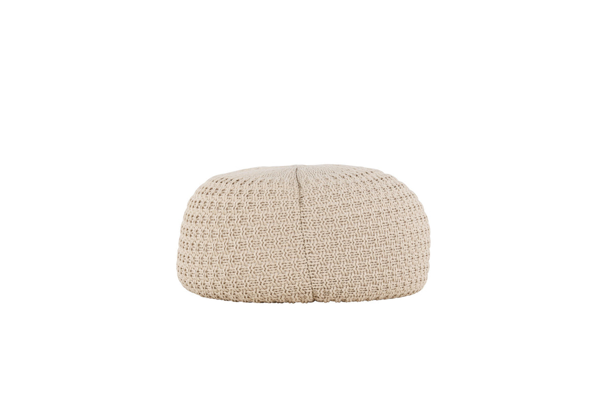 Sam Pouf in Beige präsentiert im Onlineshop von KAQTU Design AG. Pouf ist von Venture Home