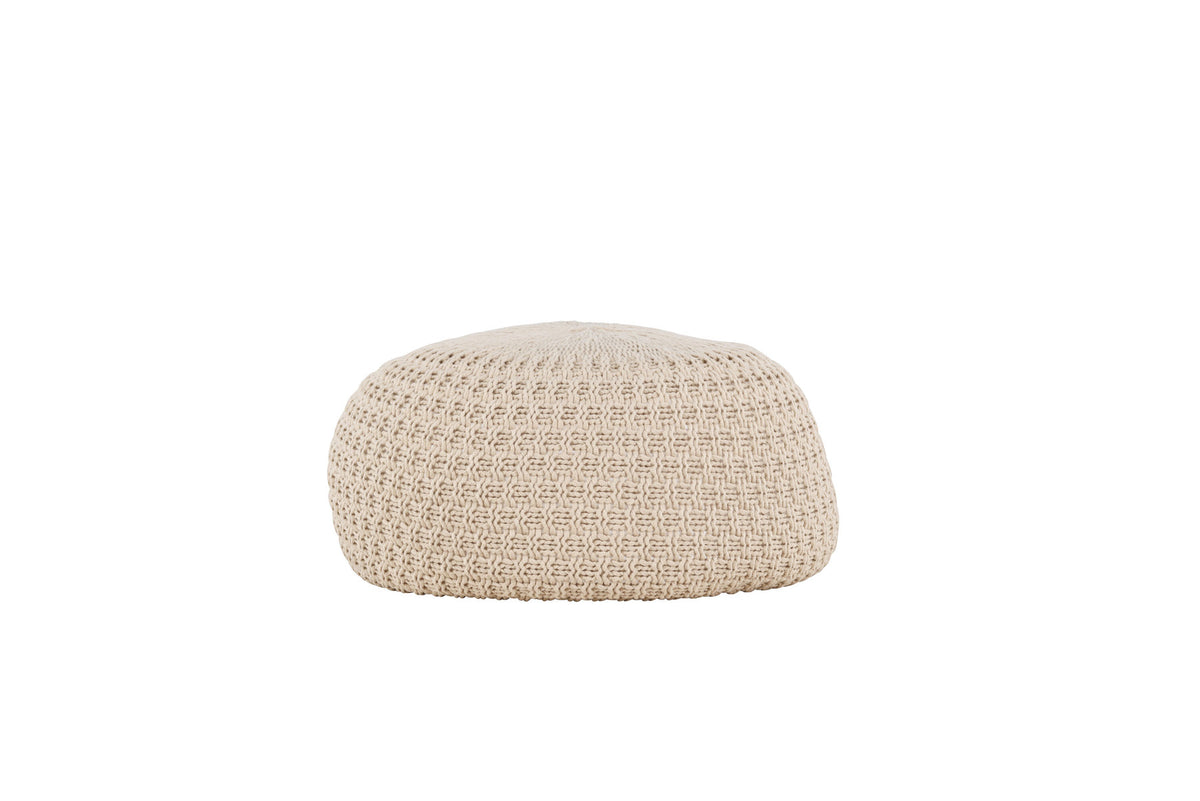 Sam Pouf in Beige präsentiert im Onlineshop von KAQTU Design AG. Pouf ist von Venture Home