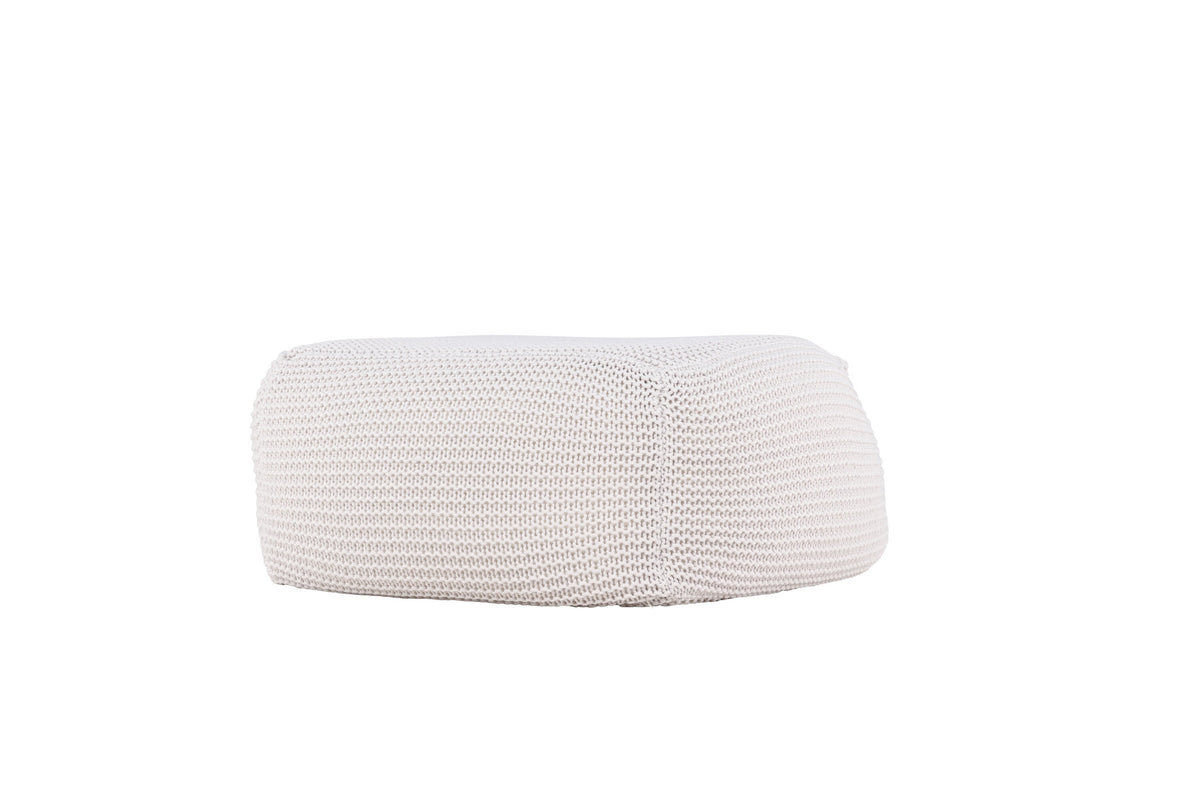 Luca Pouf in Creme präsentiert im Onlineshop von KAQTU Design AG. Pouf ist von Venture Home