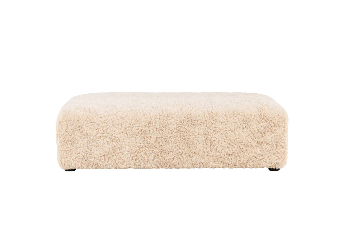 Frankie Pouf in Beige/Schwarz präsentiert im Onlineshop von KAQTU Design AG. Pouf ist von Vind