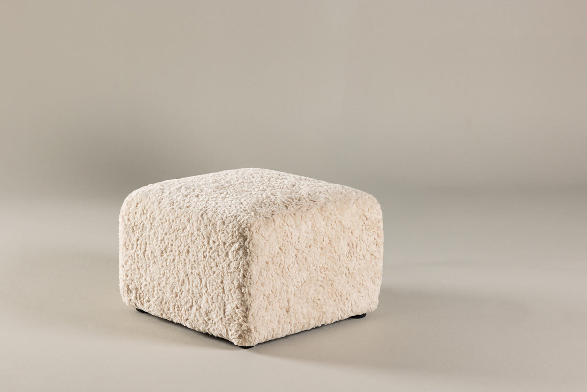 Frankie Pouf in Beige/Schwarz präsentiert im Onlineshop von KAQTU Design AG. Pouf ist von Vind