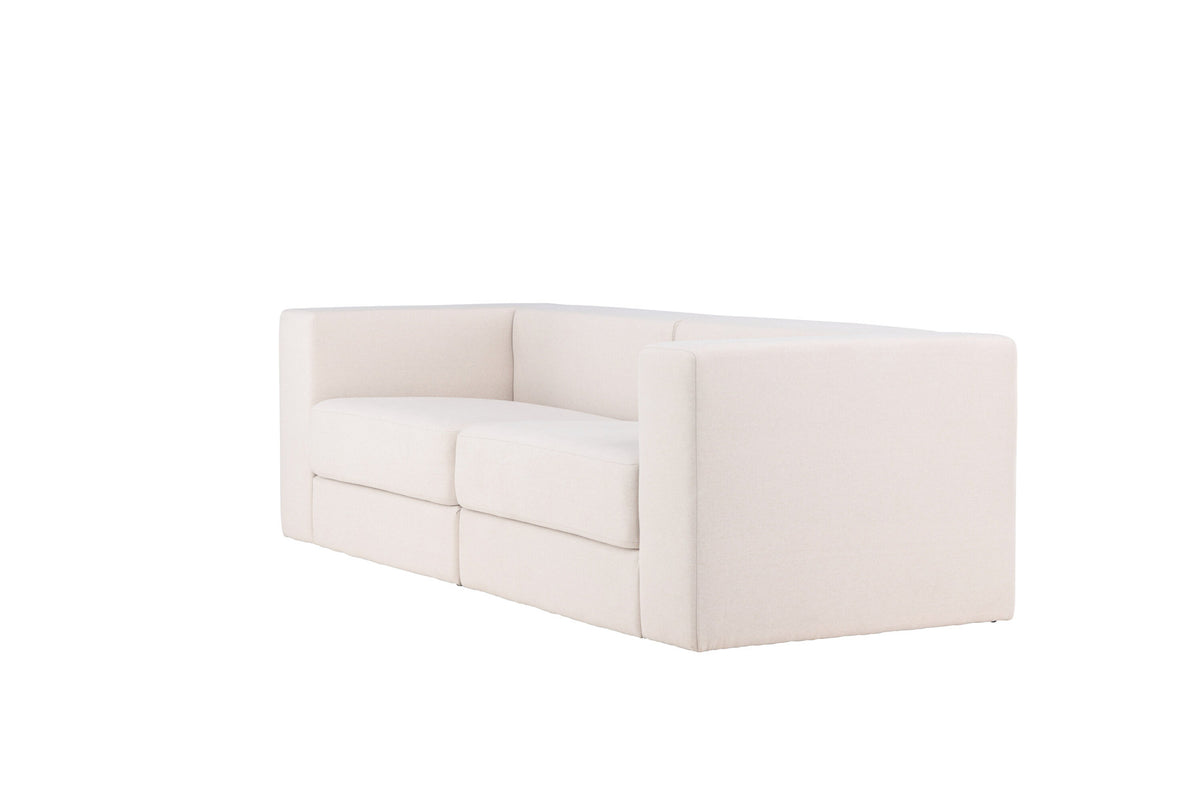 Lumi 3-Seat Sofa in Schwarz-Weiss präsentiert im Onlineshop von KAQTU Design AG. 3er Sofa ist von Venture Home