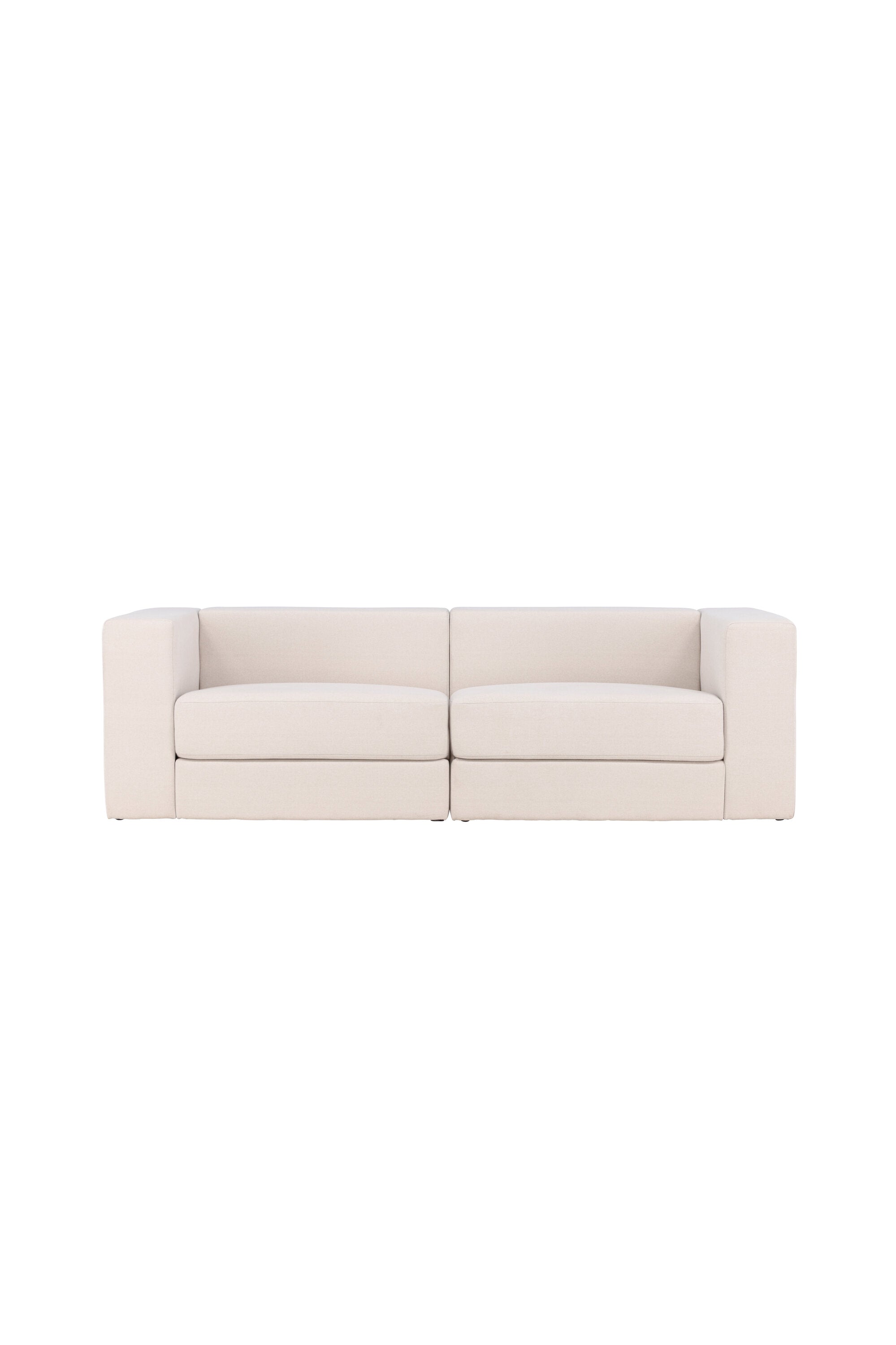 Das Lumi 3-Seat Sofa: Modernes Design, komfortable Polsterung, langlebiger Bezug, elegante Metallfüsse. Perfekt für stilvolle Entspannung.