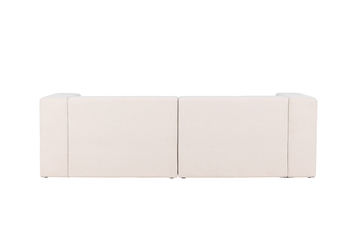 Lumi 3-Seat Sofa in Schwarz-Weiss präsentiert im Onlineshop von KAQTU Design AG. 3er Sofa ist von Venture Home
