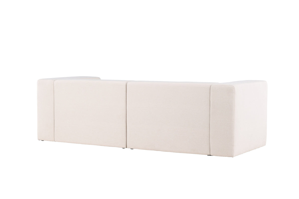 Lumi 3-Seat Sofa in Schwarz-Weiss präsentiert im Onlineshop von KAQTU Design AG. 3er Sofa ist von Venture Home