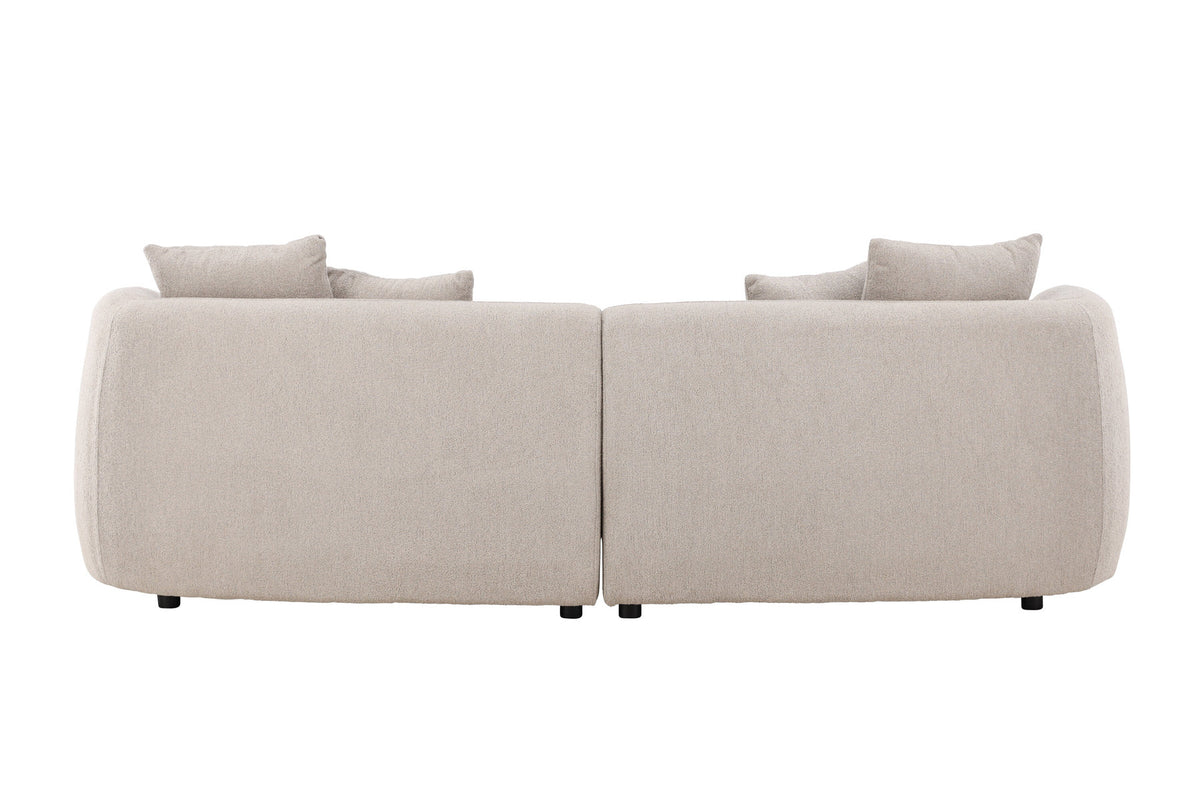 Cielo 3-Sitzer Sofa in Beige präsentiert im Onlineshop von KAQTU Design AG. 3er Sofa ist von Venture Home