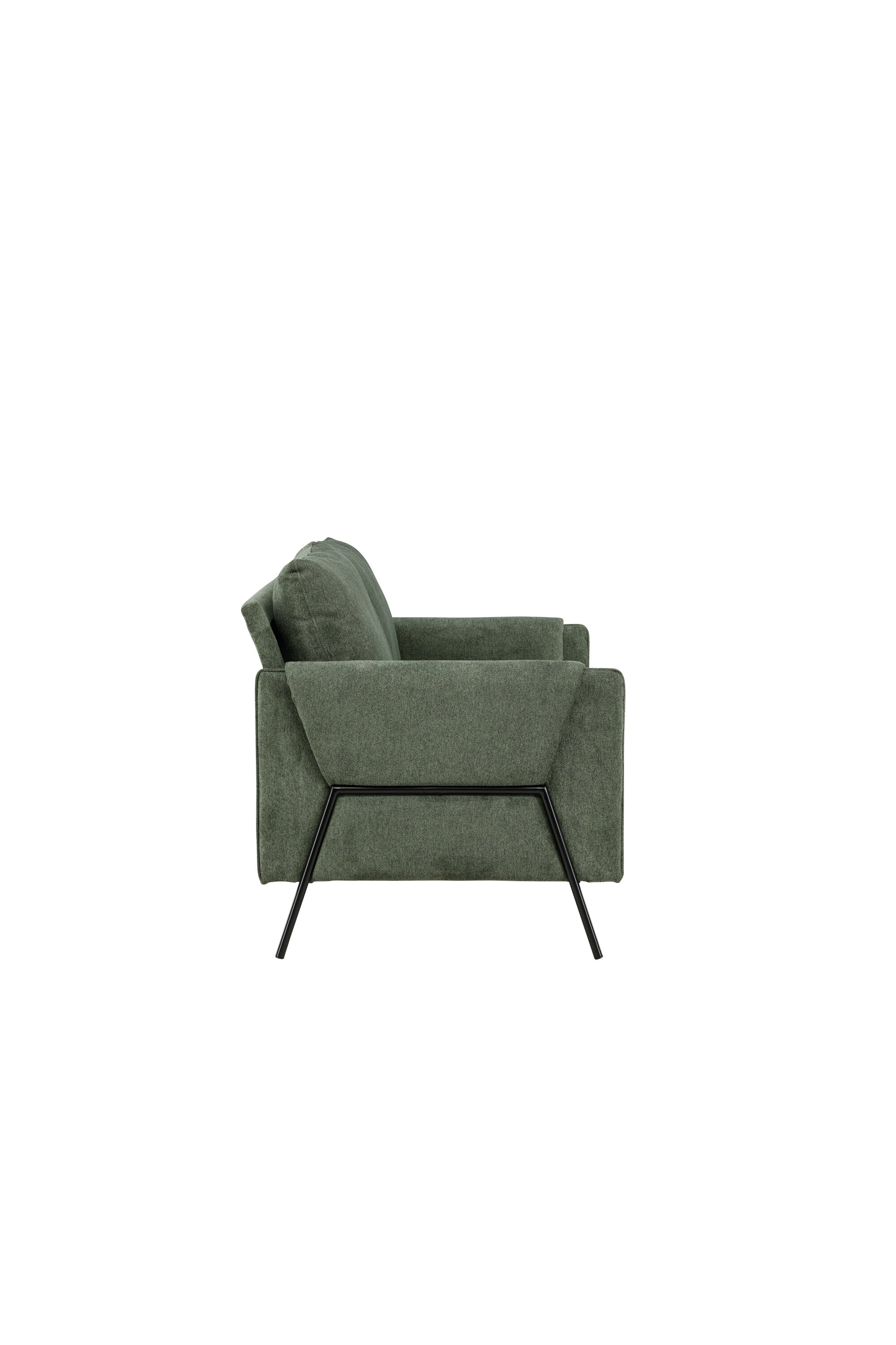 Indigo 2-Seat Sofa in Schwarz Grün präsentiert im Onlineshop von KAQTU Design AG. 2er Sofa ist von Venture Home