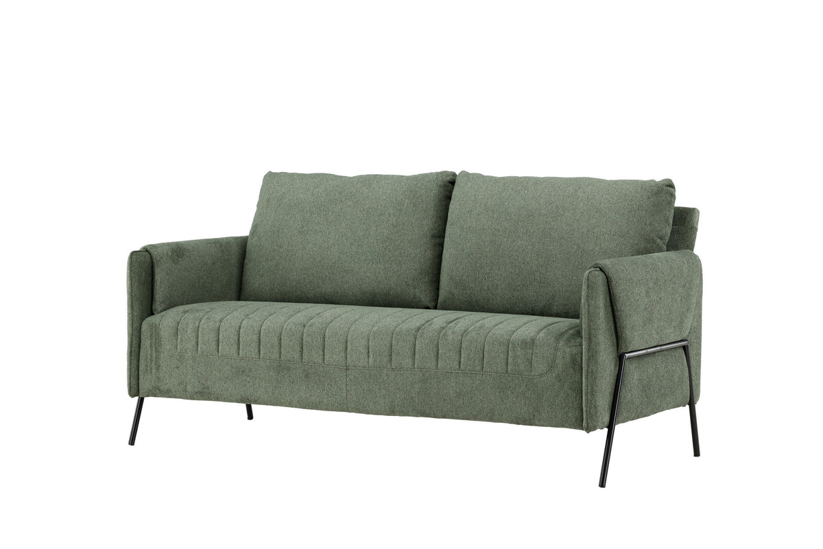 Indigo 2-Seat Sofa in Schwarz Grün präsentiert im Onlineshop von KAQTU Design AG. 2er Sofa ist von Venture Home