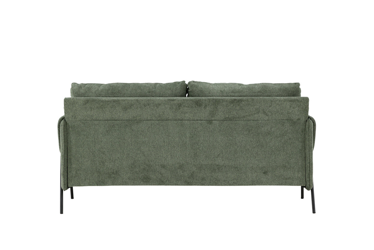 Indigo 2-Seat Sofa in Schwarz Grün präsentiert im Onlineshop von KAQTU Design AG. 2er Sofa ist von Venture Home