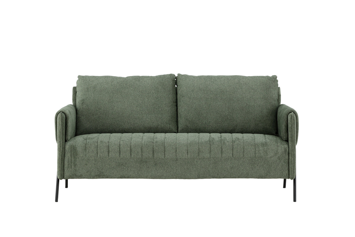 Indigo 2-Seat Sofa in Schwarz Grün präsentiert im Onlineshop von KAQTU Design AG. 2er Sofa ist von Venture Home