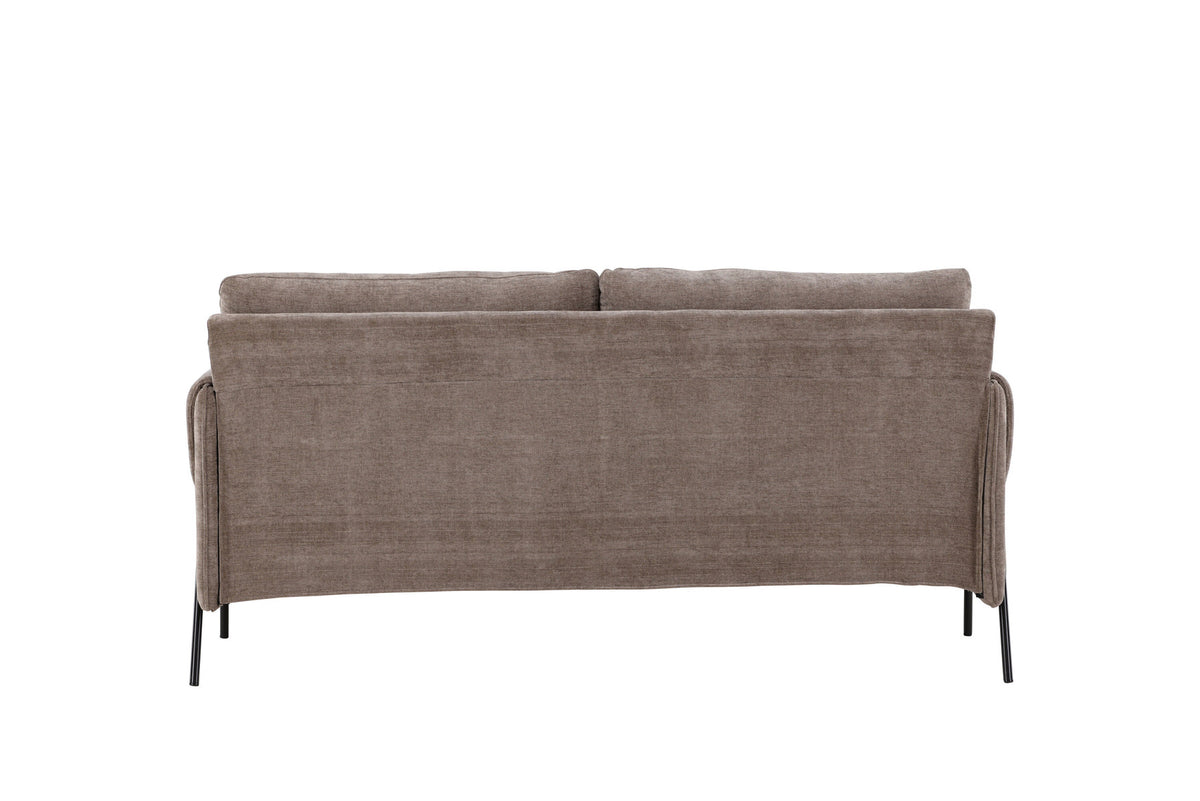 Indigo 2-Seat Sofa in Beige/Schwarz präsentiert im Onlineshop von KAQTU Design AG. 2er Sofa ist von Venture Home