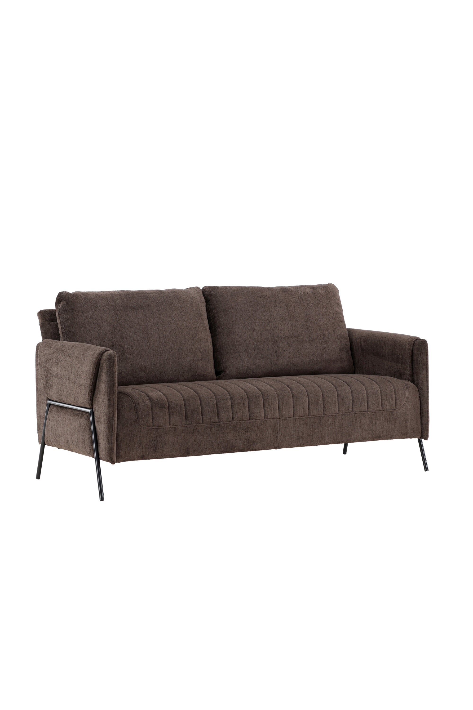 Indigo 2-Seat Sofa in Schwarz Braun präsentiert im Onlineshop von KAQTU Design AG. 2er Sofa ist von Venture Home
