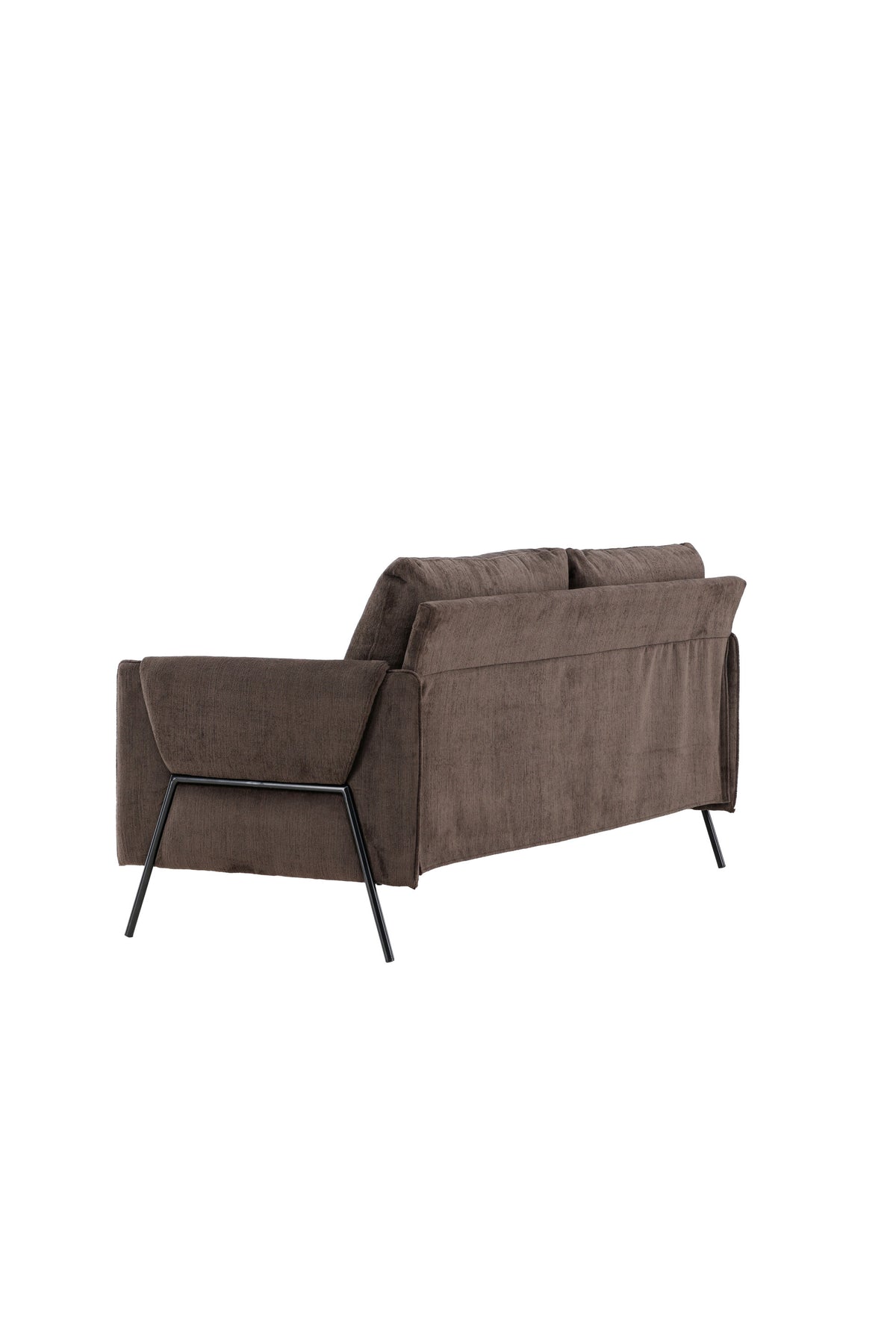 Indigo 2-Seat Sofa in Schwarz Braun präsentiert im Onlineshop von KAQTU Design AG. 2er Sofa ist von Venture Home
