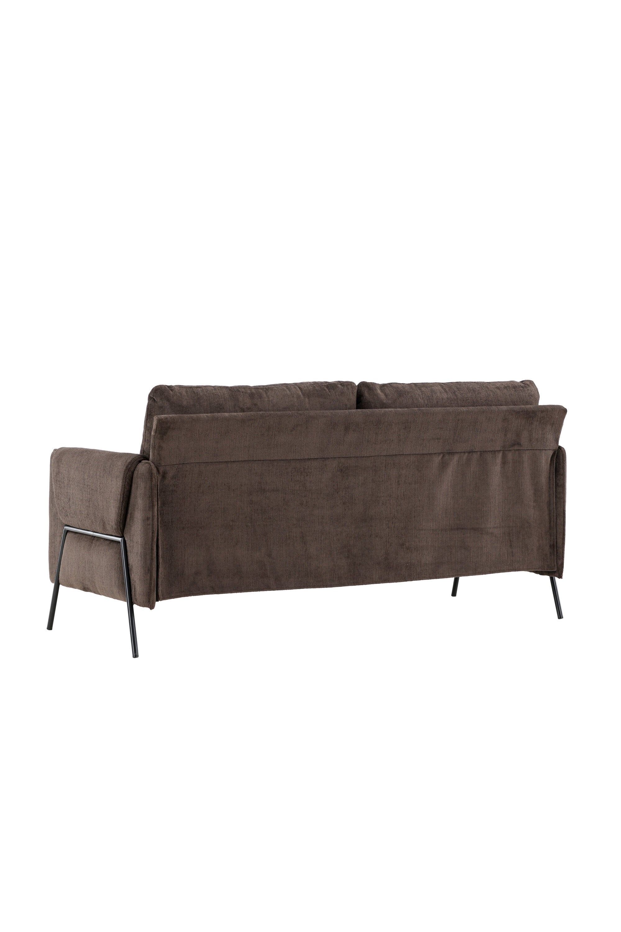 Indigo 2-Seat Sofa in Schwarz Braun präsentiert im Onlineshop von KAQTU Design AG. 2er Sofa ist von Venture Home