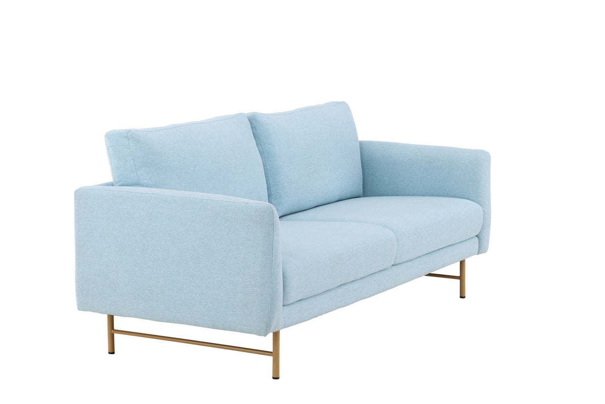 Sky 3-Sitzer Sofa in Blue präsentiert im Onlineshop von KAQTU Design AG. 3er Sofa ist von Venture Home
