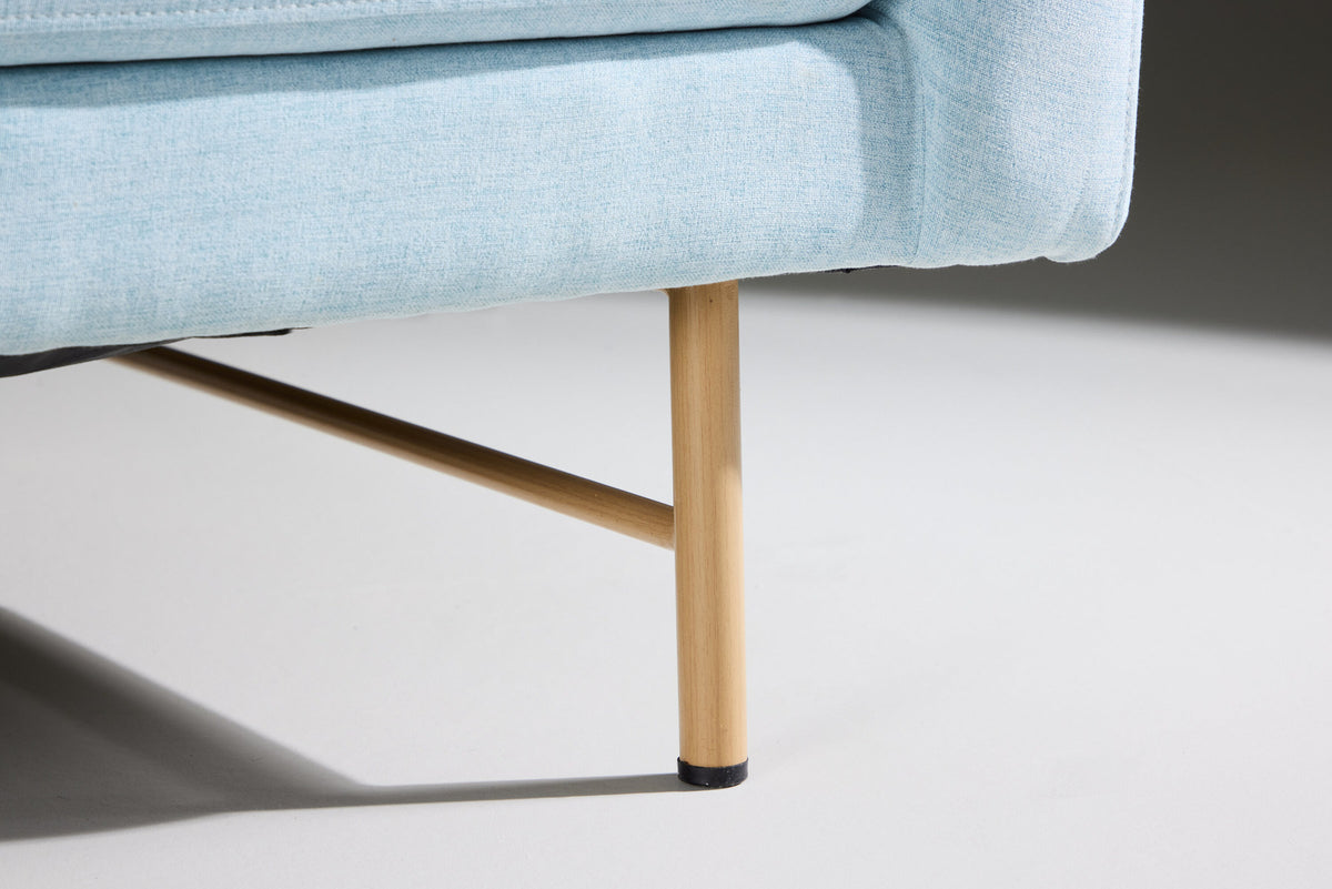 Sky 3-Sitzer Sofa in Blue präsentiert im Onlineshop von KAQTU Design AG. 3er Sofa ist von Venture Home