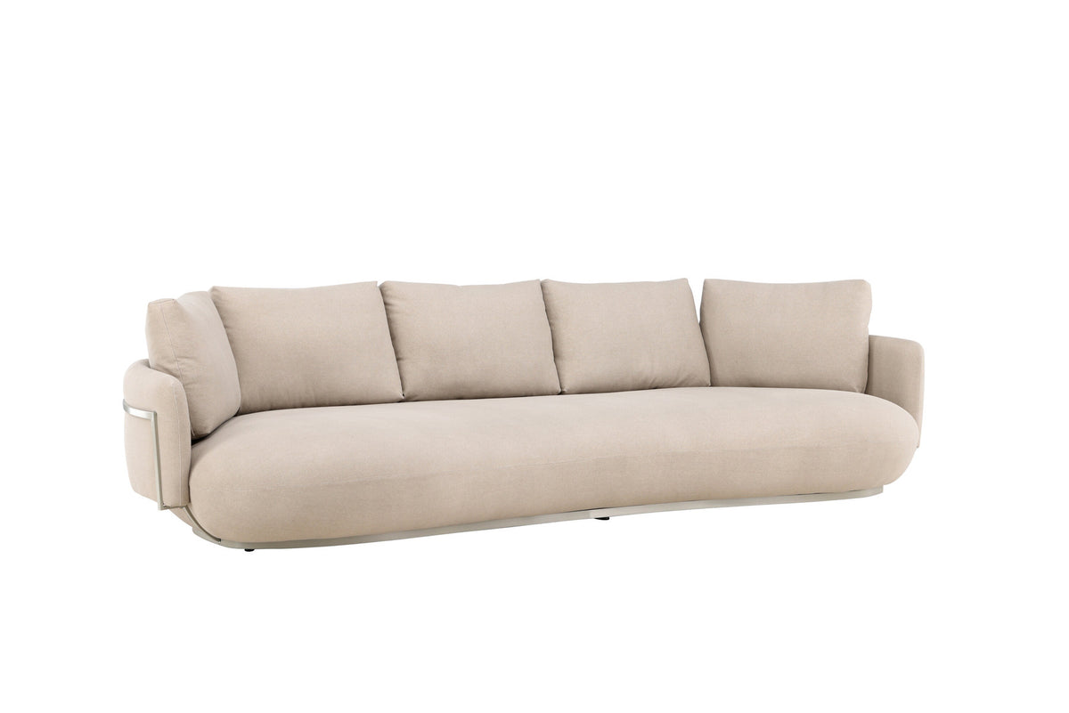 Stellar 4-Seat Sofa in Beige präsentiert im Onlineshop von KAQTU Design AG. 4er Sofa ist von Venture Home