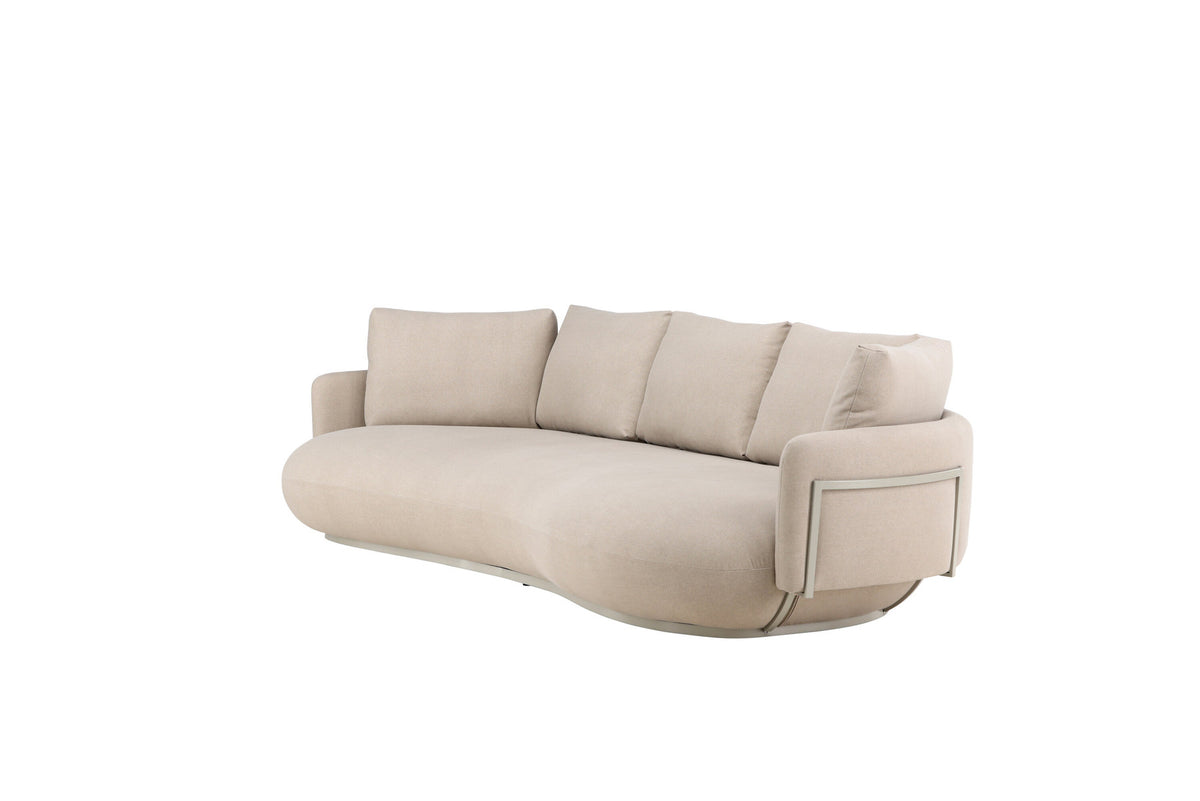 Stellar 4-Seat Sofa in Beige präsentiert im Onlineshop von KAQTU Design AG. 4er Sofa ist von Venture Home
