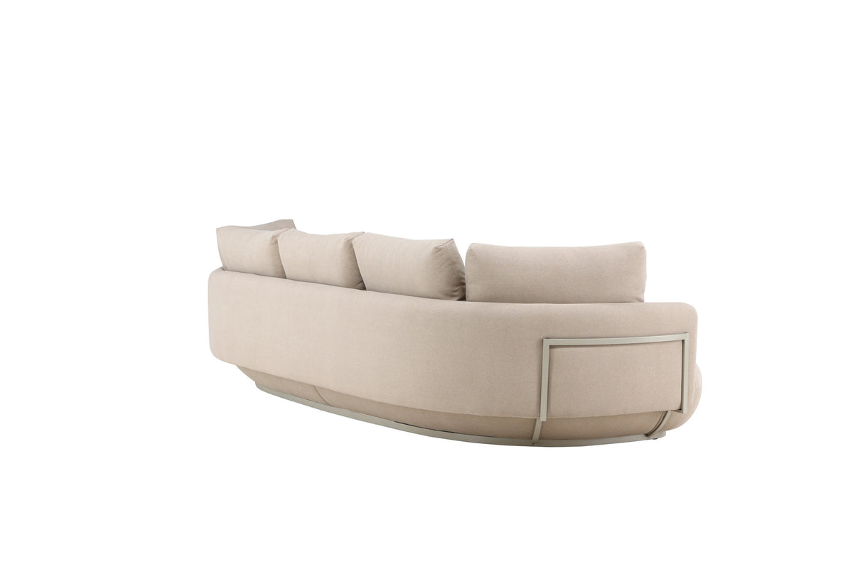 Stellar 4-Seat Sofa in Beige präsentiert im Onlineshop von KAQTU Design AG. 4er Sofa ist von Venture Home