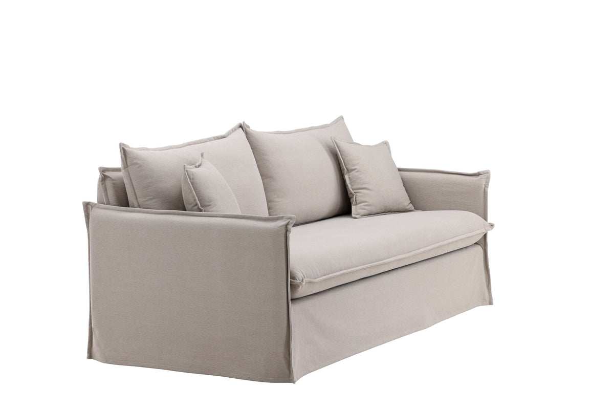 Nova 3-Seat Sofa in Schwarz Braun präsentiert im Onlineshop von KAQTU Design AG. 3er Sofa ist von Venture Home