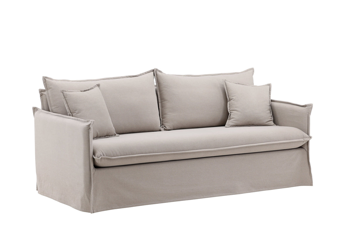 Nova 3-Seat Sofa in Schwarz Braun präsentiert im Onlineshop von KAQTU Design AG. 3er Sofa ist von Venture Home
