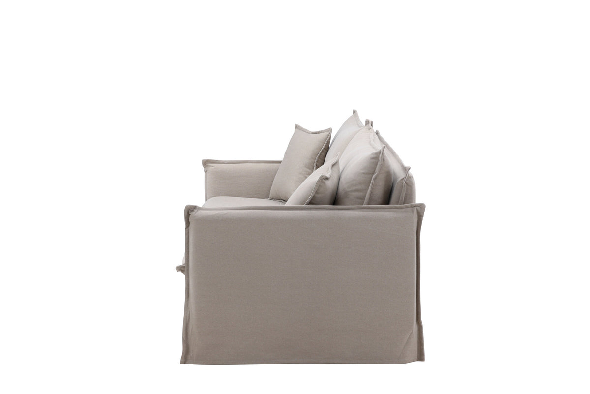 Nova 3-Seat Sofa in Schwarz Braun präsentiert im Onlineshop von KAQTU Design AG. 3er Sofa ist von Venture Home