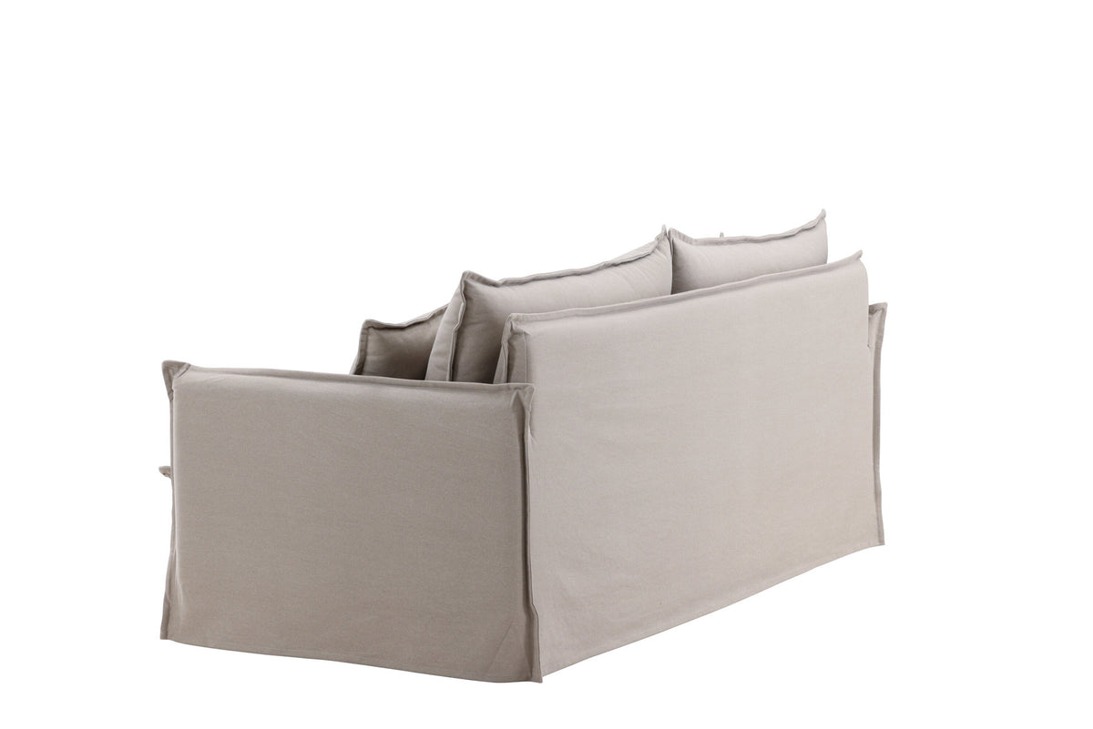 Nova 3-Seat Sofa in Schwarz Braun präsentiert im Onlineshop von KAQTU Design AG. 3er Sofa ist von Venture Home