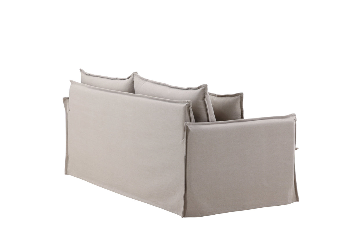 Nova 3-Seat Sofa in Schwarz Braun präsentiert im Onlineshop von KAQTU Design AG. 3er Sofa ist von Venture Home