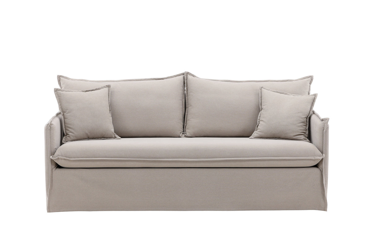 Nova 3-Seat Sofa in Schwarz Braun präsentiert im Onlineshop von KAQTU Design AG. 3er Sofa ist von Venture Home