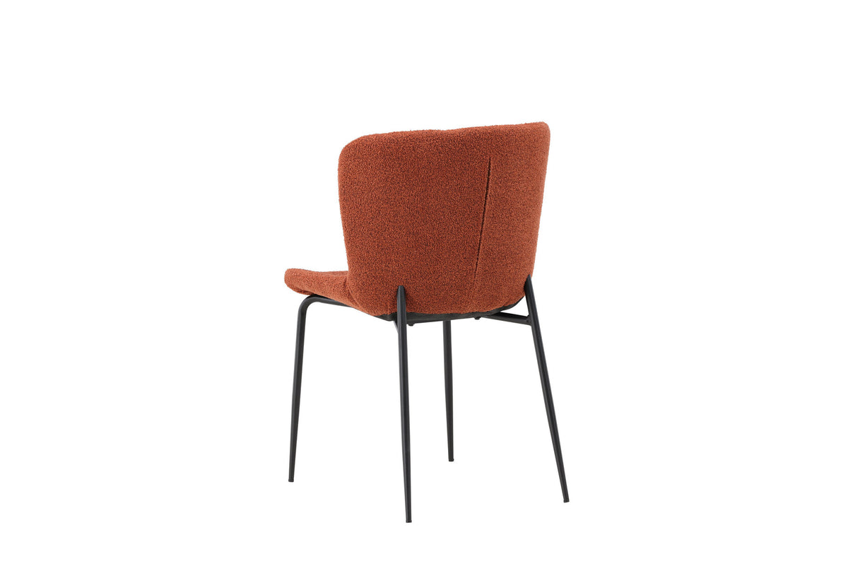 Modesto Esszimmerstuhl in Rot präsentiert im Onlineshop von KAQTU Design AG. Stuhl ist von Venture Home