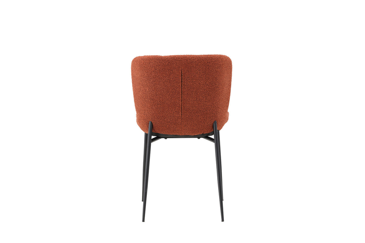 Modesto Esszimmerstuhl in Rot präsentiert im Onlineshop von KAQTU Design AG. Stuhl ist von Venture Home