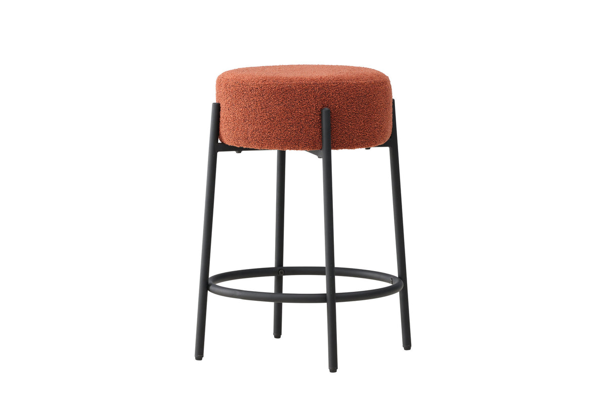 Tucson Barstuhl in Rot präsentiert im Onlineshop von KAQTU Design AG. Barhocker ist von Venture Home