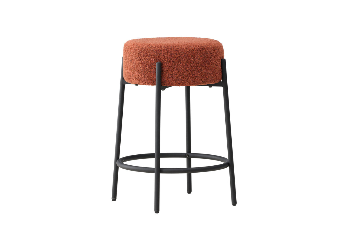 Tucson Barstuhl in Rot präsentiert im Onlineshop von KAQTU Design AG. Barhocker ist von Venture Home
