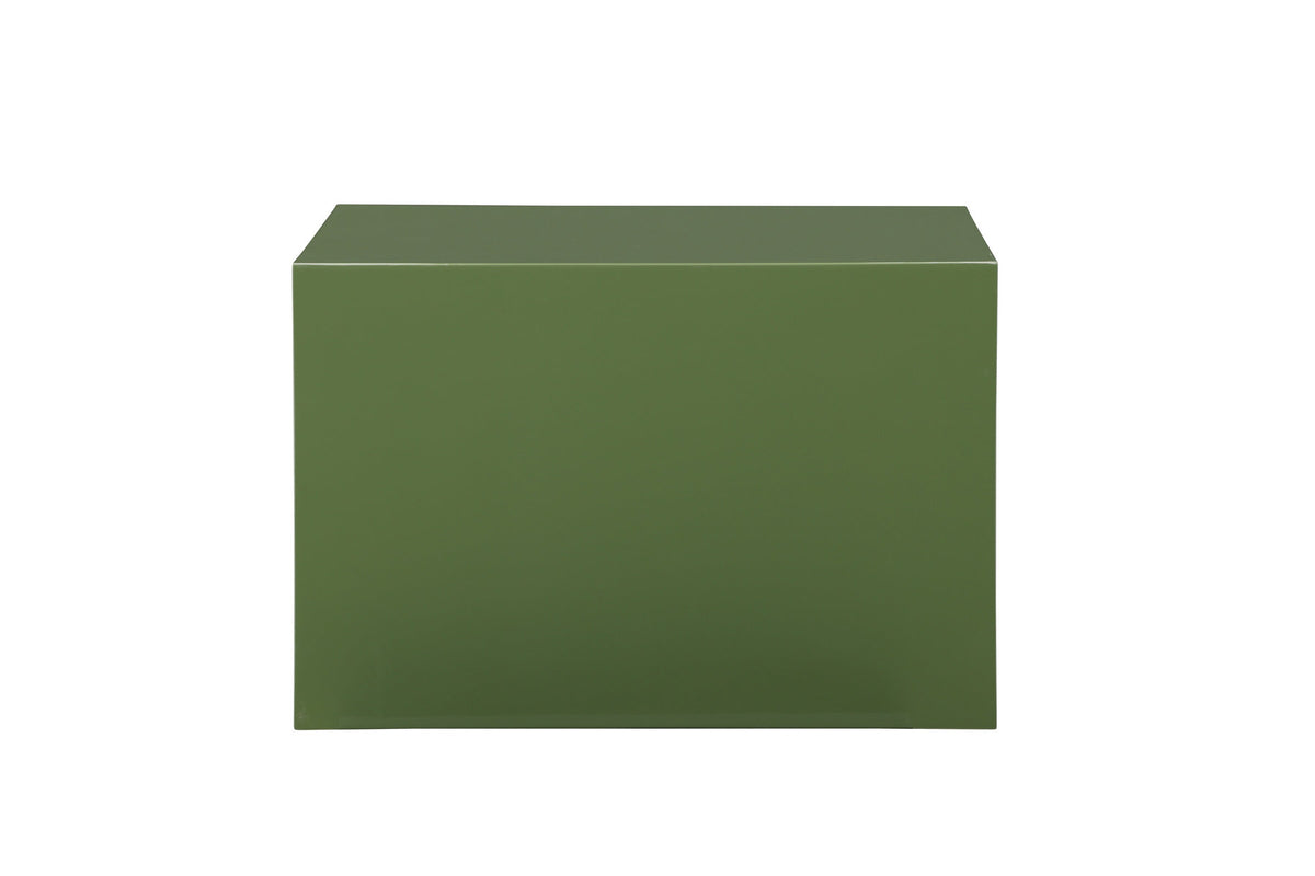 York Sofatisch in Dunkelgrün präsentiert im Onlineshop von KAQTU Design AG. Beistelltisch ist von Venture Home