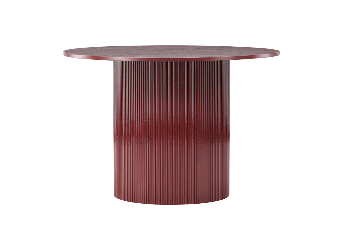 Lenox Esstisch in Burgund präsentiert im Onlineshop von KAQTU Design AG. Esstisch ist von Venture Home