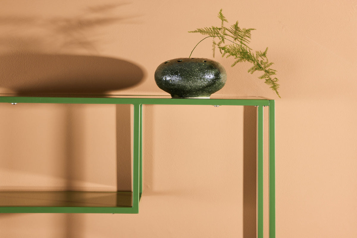 Staalregal in Grün präsentiert im Onlineshop von KAQTU Design AG. Standregal ist von Venture Home